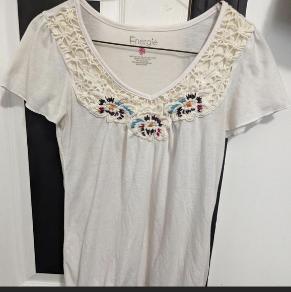 Energie Floral Flowy Blouse Size S - Picture 1 of 5